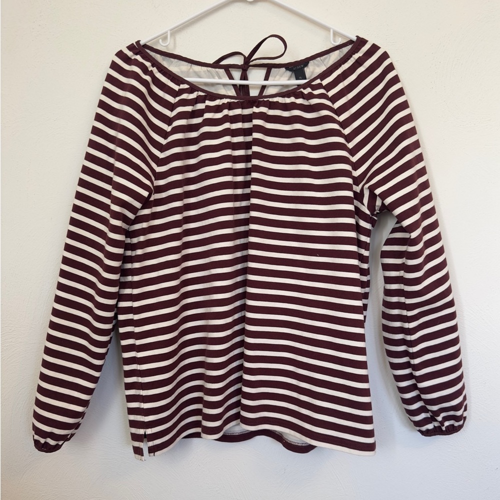 EUC J Crew Peasant Top size XL